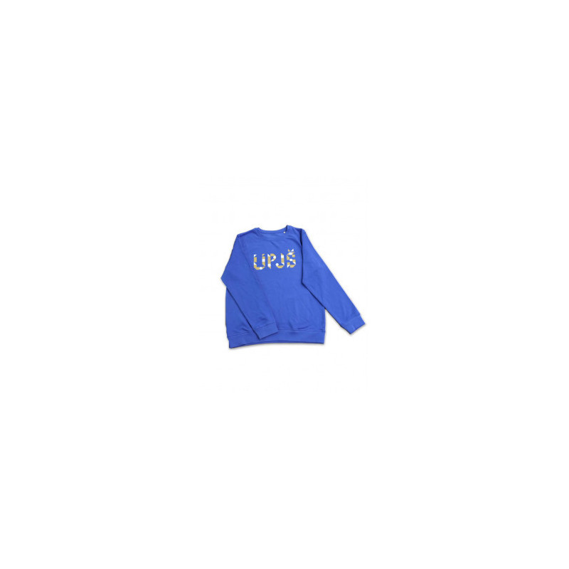 Mikina modrá unisex s potlačou UPJŠ - veľkosť XL