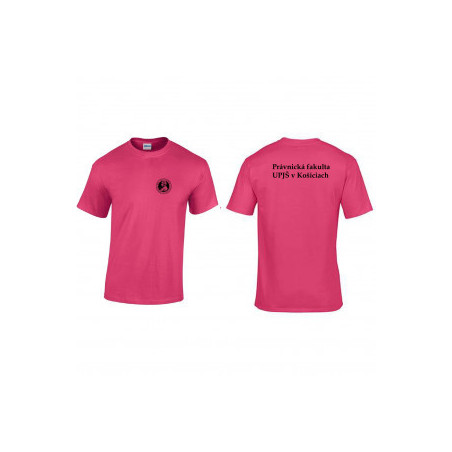 Tričko unisex s názvom fakulty (PrávF) a logom UPJŠ