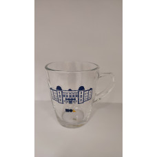 Elegantný sklenený hrnček Elegantný sklenený hrnček