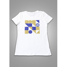 Dámske priliehavé tričko Biele Dámske priliehavé tričko Biele