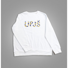 Unisex Mikina Biela Unisex Mikina Biela