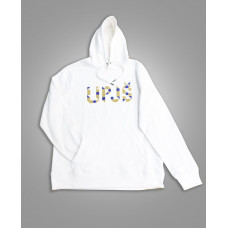 Unisex Mikina s kapucňou Biela Unisex Mikina s kapucňou Biela