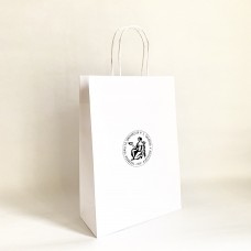 Papierová taška biela s logom Lekárskej fakulty Papierová taška biela s logom Lekárskej fakulty